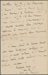 Bright, H[enry] A., ALS, to Julian Hawthorne. Oct. 26, 1883. With a leaf of the holograph notes relating to Nathaniel Hawthorne, which Bright enclosed for Julian Hawthorne's projected life of his father.