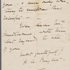 Bright, H[enry] A., ALS, to SAPH. Oct. 13, 1864.