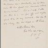 Fields, J. T., ALS, to SAPH. May 24, 1864.