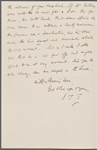Fields, J. T., ALS, to SAPH. May 24, 1864.