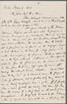 F[ields], J. T., ALS, to SAPH.  Jun. 9, 1864.