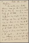 F[ields], J. T., ALS, to SAPH.  Dec. 4, 1865.