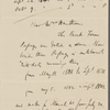 F[ields], J. T., ALS, to SAPH.  [1866?]