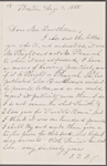 F[ields], J. T., msLS, to SAPH.  Aug. 1, 1868.
