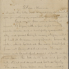 Hawthorne, Julian, AL, incomplete, to SAPH. Aug. 25, [1862].