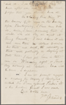 Hawthorne, Julian, ALS, to SAPH. Nov. 28, [n.y.].