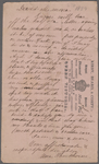 Hawthorne, Una, ALS to SAPH. [1855].