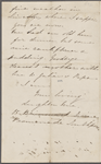 Hawthorne, Una, ALS to SAPH. May 24, 1857.