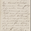 Hawthorne, Una, ALS to SAPH. Jul. 10, [1857].