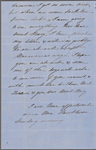 [Mann], Mary [Tyler Peabody], ALS to, with ALS from Una Hawthorne. Sep. 30, 1855.
