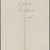 Hillard, George S., ALS to SAPH. Sep. 7, 1864.