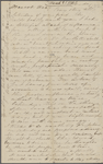 Lathrop, Rose Hawthorne, ALS to Una Hawthorne, sister. Mar. 31, 1862. Postscript by SAPH.