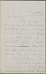 Lathrop, Rose Hawthorne, ALS to Una Hawthorne, sister. Jul. 22, 1863. Postscript ALS by SAPH.