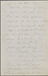 Lathrop, Rose Hawthorne, ALS to Una Hawthorne, sister. Jul. 22, 1863. Postscript ALS by SAPH.