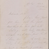Lathrop, Rose Hawthorne, ALS to Una Hawthorne, sister. Jul. 1863. Postscript ALS by SAPH.