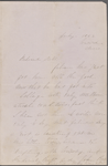 Lathrop, Rose Hawthorne, ALS to Una Hawthorne, sister. Jul. 1863. Postscript ALS by SAPH.