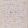Lathrop, Rose Hawthorne, ALS to Una Hawthorne, sister. Jul. 1863. Postscript ALS by SAPH.