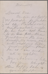 Lathrop, Rose Hawthorne, ALS to Una Hawthorne, sister. Jul. 1863. Postscript ALS by SAPH.