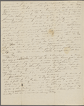 [Peabody, Elizabeth Palmer, sister], AL to SAPH, with ALS from Sarah [Hathaway?]. Jul. 17, 1832. Previously identified as Sarah [Clarke?].
