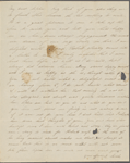 [Peabody, Elizabeth Palmer, sister], AL to SAPH, with ALS from Sarah [Hathaway?]. Jul. 17, 1832. Previously identified as Sarah [Clarke?].