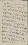 [Peabody, Elizabeth Palmer, sister], AL to SAPH. [1835?].