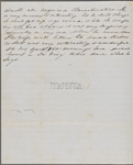 [Peabody, Elizabeth Palmer, sister], AL to SAPH. Mar. 23, 1851.