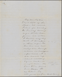 [Peabody, Elizabeth Palmer, sister], AL to SAPH. Mar. 23, 1851.