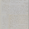 [Peabody, Elizabeth Palmer, sister], AL (incomplete) to SAPH, with ALS by NP. [Apr. 6, 1851].