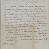 [Peabody, Elizabeth Palmer, sister], AL (incomplete) to SAPH, with ALS by NP. [Apr. 6, 1851].