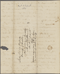 Peabody, Nathaniel, ALS to SAPH. Oct. 2, 1830.