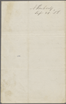 Peabody, Nathaniel Cranch, ALS to W. D. Ticknor. Sep. 21, 1858.