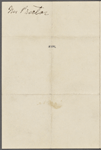 Procter, Anne B[enson Skepper], ALS to SAPH. [n.d.].