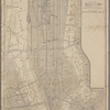 Map of the southern part of the borough of Manhattan of the City of New York