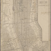 Map of the southern part of the borough of Manhattan of the City of New York
