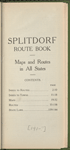 Splitdorf route book