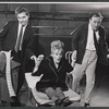 George Segal, Tammy Grimes and Edward Woodward in rehearsal for the stage production Rattle of a Simple Man