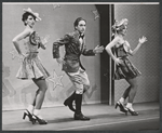 Paul Jabara [center] and unidentified others in the stage production Rachael Lily Rosenbloom and Don't You Ever Forget It!
