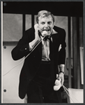 John McMartin in the stage production A Rainy Day in Newark