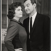 Mary McCarty and Zachary Scott in the stage production A Rainy Day in Newark