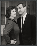 Mary McCarty and Zachary Scott in the stage production A Rainy Day in Newark