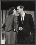 Mary McCarty and Zachary Scott in the stage production A Rainy Day in Newark