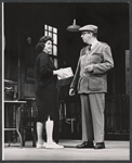 Mary McCarty and Ivor Francis in the stage production A Rainy Day in Newark