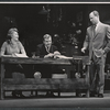 Dody Goodman, John McMartin and Eddie Mayehoff in the stage production A Rainy Day in Newark
