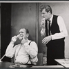 Eddie Mayehoff and John McMartin in the stage production A Rainy Day in Newark