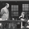 Eddie Mayehoff and John McMartin in the stage production A Rainy Day in Newark