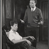 Diana Sands and unidentified in the stage production A Raisin in the Sun
