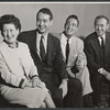 Harriet Parsons, Charles Hollerth Jr. and unidentified others in rehearsal for the stage production Rape of the Belt