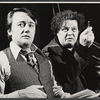 Edmond Genest and Tom Lacy in the stage production The Real Inspector Hound