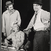 Remak Ramsay, Jane Connell and Edmond Genest in the stage production The Real Inspector Hound