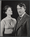 Boni Enten and Edmond Genest in the stage production The Real Inspector Hound